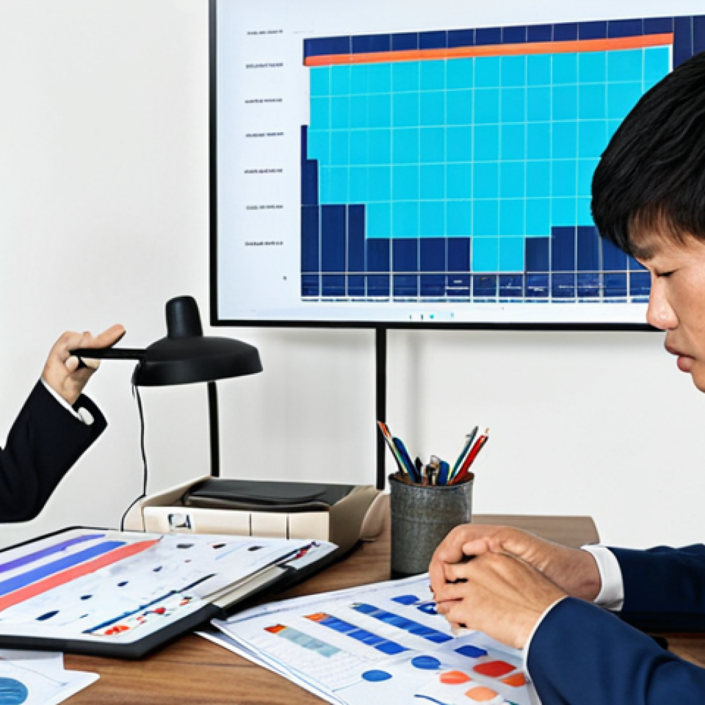 A vibrant split image contrasting traditional business consulting with AI-powered consulting for Vietnamese SMEs. On the left, a traditional consultant (middle-aged Vietnamese man in a suit) sits at a cluttered desk, surrounded by stacks of paper and outdated charts, looking overwhelmed. A Vietnamese small business owner (e.g., a young woman) on the left side of the frame appears stressed, contemplating high costs. The color palette on this side is muted and somewhat melancholic. A clear, diagonal line separates the two scenes. On the right, a modern, confident Vietnamese entrepreneur (young man or woman) interacts seamlessly with a glowing, holographic AI interface displaying dynamic charts, real-time market data, and personalized insights. The scene on the right is bright, optimistic, and features clean, futuristic digital elements, symbolizing efficiency, accessibility, and innovation.